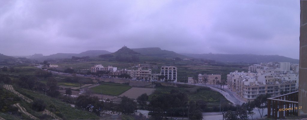 Foggy evening